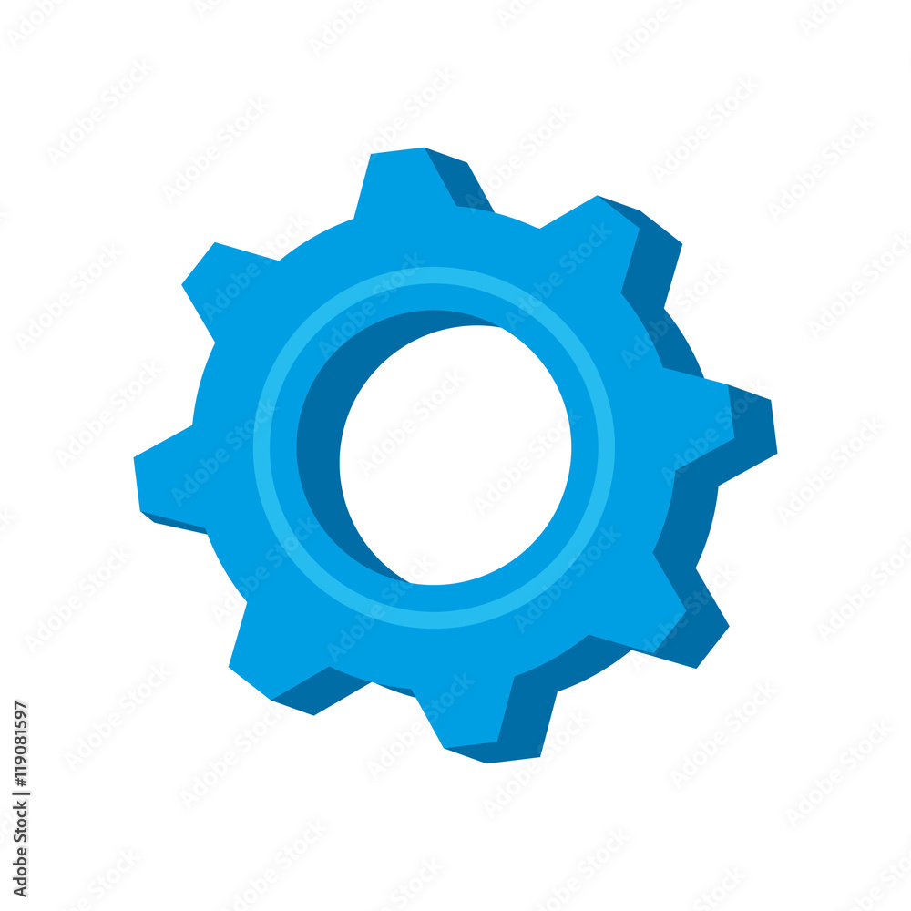 gear or cogwheel mechanic device equipment vector illustration gear or cogwheel mechanic device equipment vector illustration