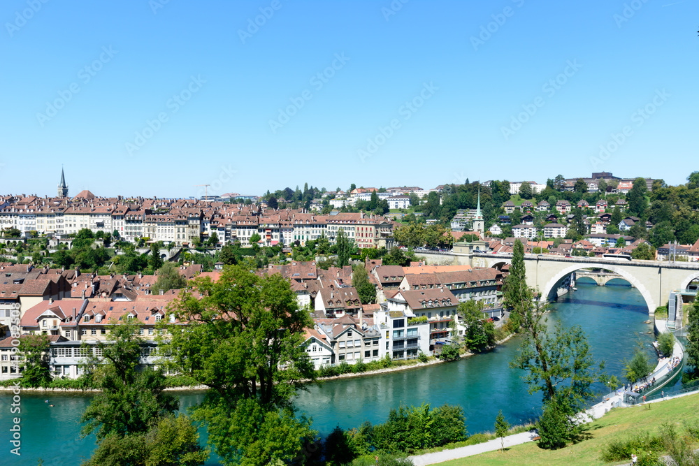 Fototapeta premium Bern die Hauptstadt von der Schweiz