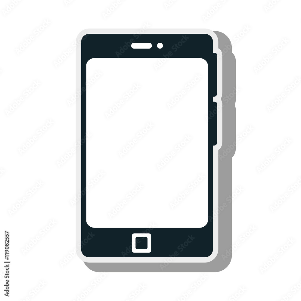 smartphone phone technology device touch screen vector illustration smartphone phone technology device touch screen vector illustration