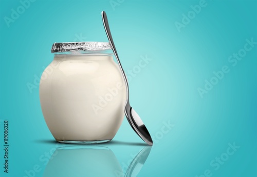 Yogurt. photo
