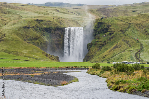 Skogafoss waterfall in southern Iceland