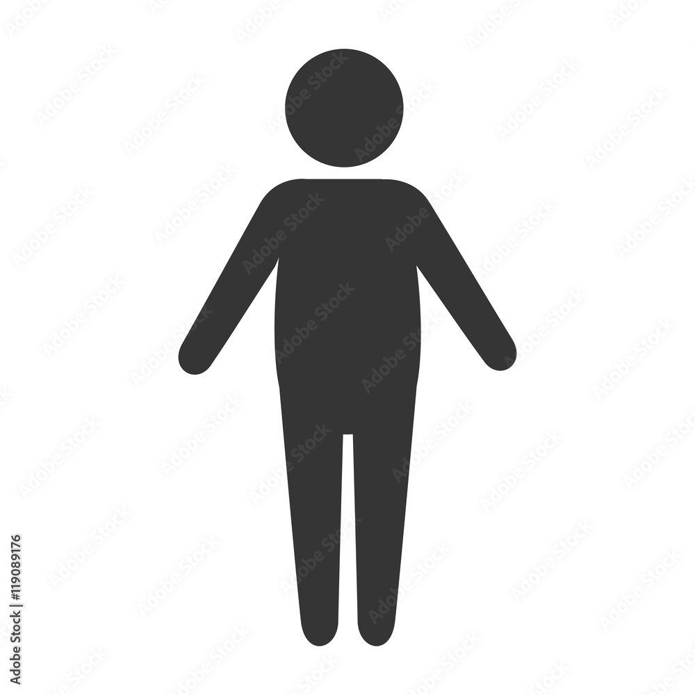 body man male person human model silhouette vector illustration body man male person human model silhouette vector illustration