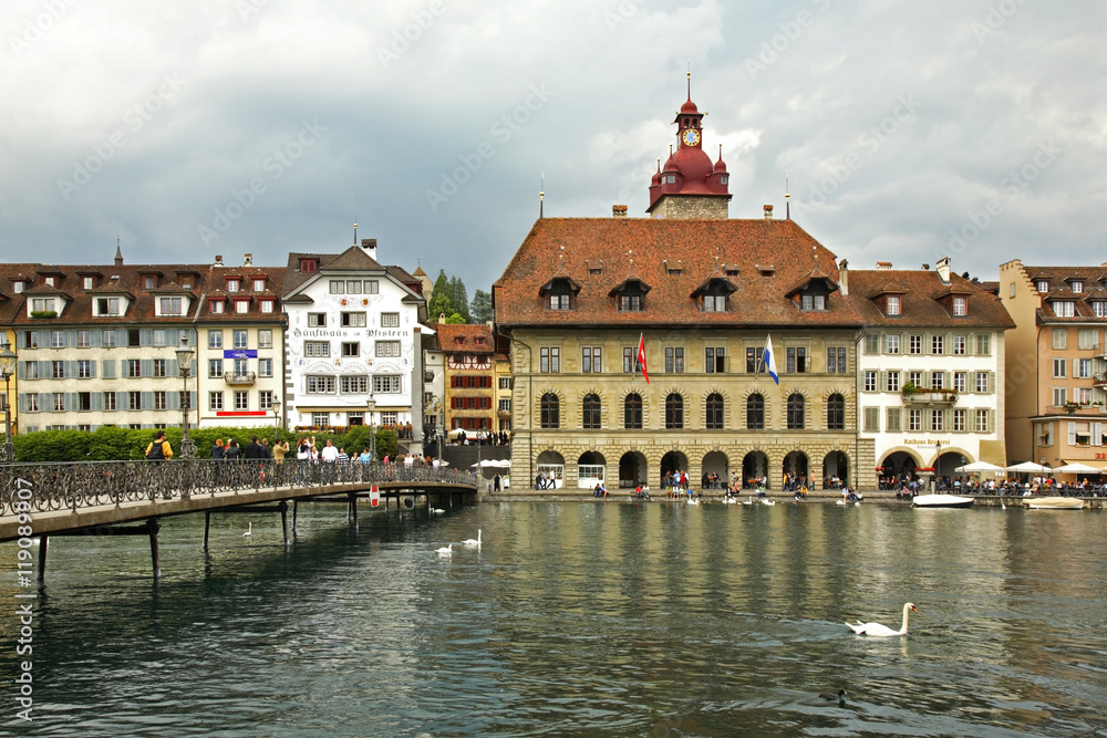 Townhall in Lucerne. Switzerland