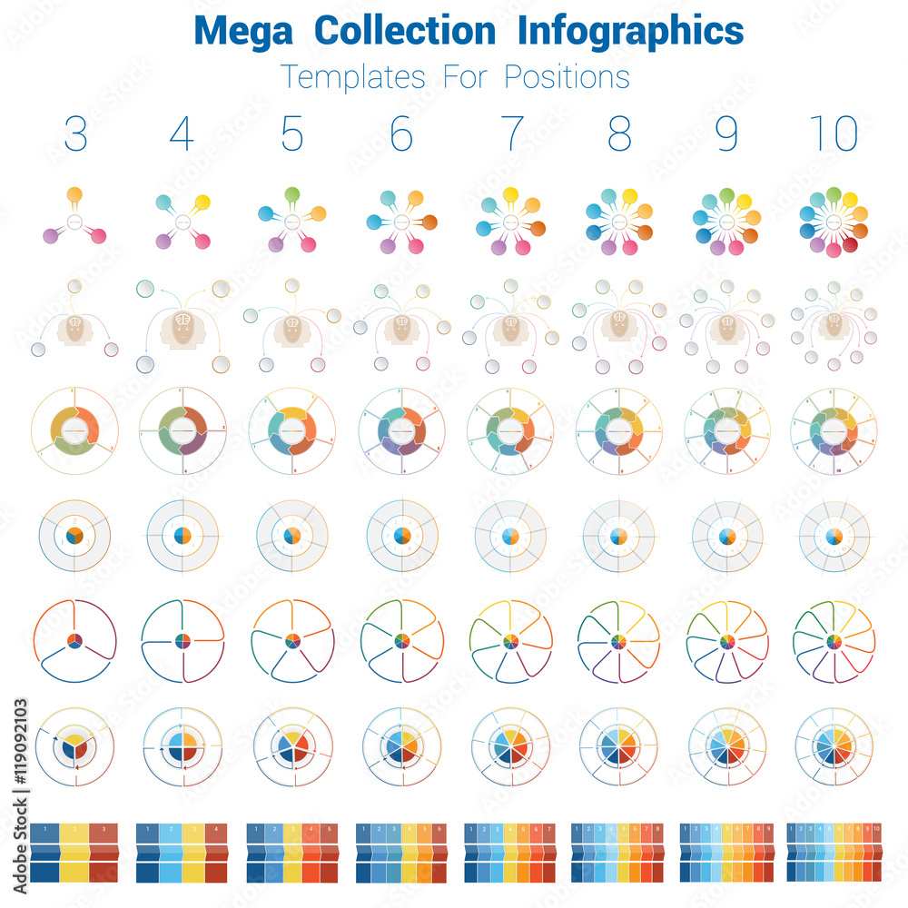 Mega Collection Infographics cyclic processes Mega Collection Infographics cyclic processes