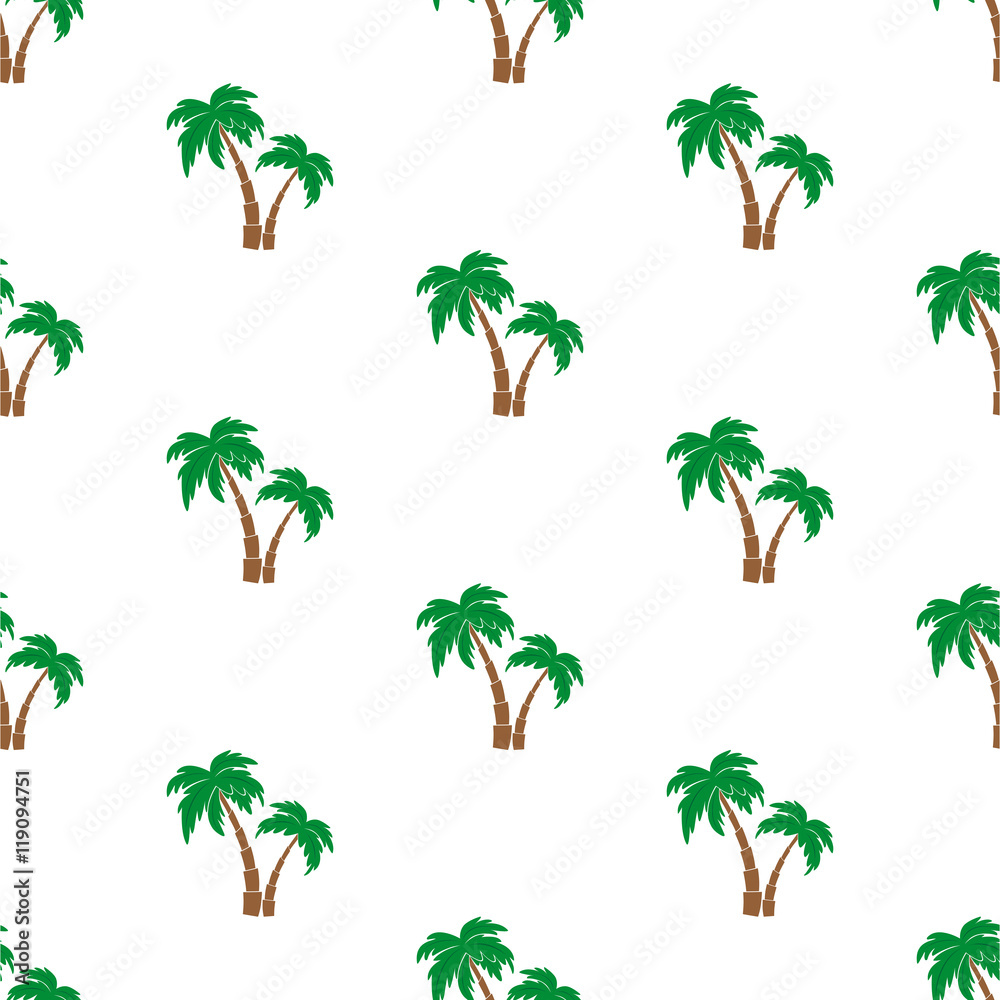 Obraz premium Palm trees pattern.
