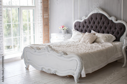 decoration and furniture in modern bedroom