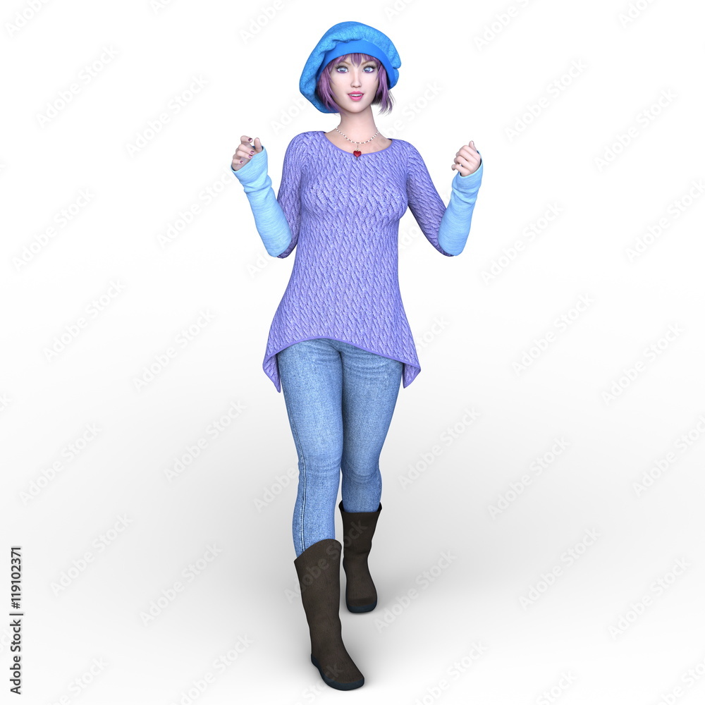 若い女性 若い女性