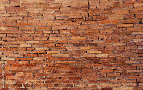 rustic old brick wall