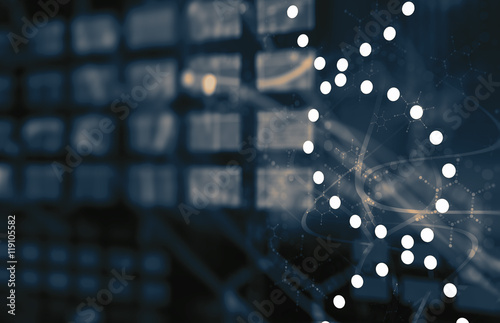 Wallpaper Mural Science Research as a Concept for Presentation Torontodigital.ca