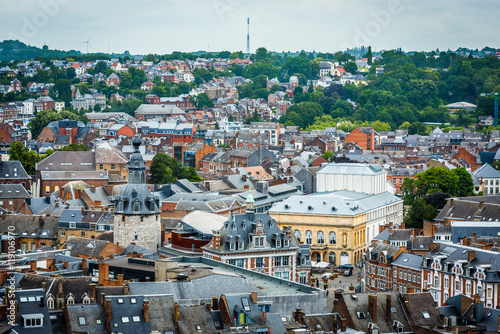 Namur skyline, Wallonia, Belgium. photo