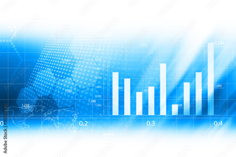 Finance data concept Finance data concept