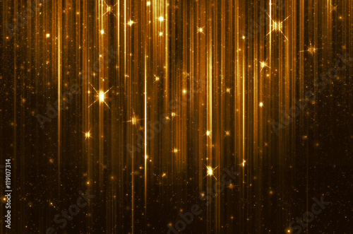 golden background with shiny lights