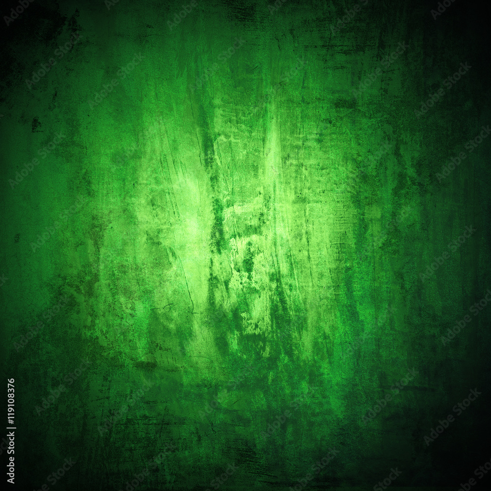 Obraz premium Grunge green background