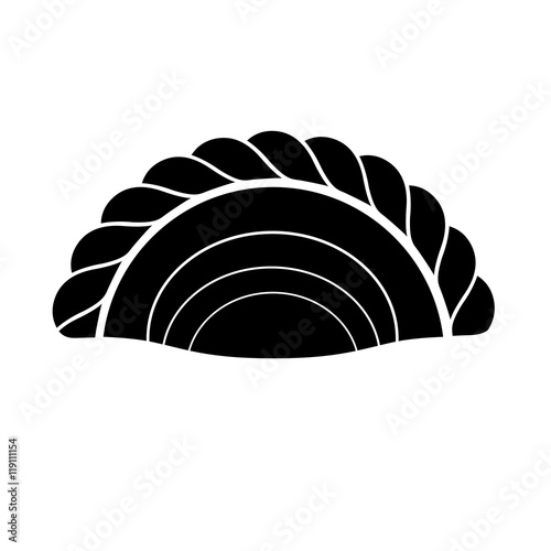 traditional curry puff food icon