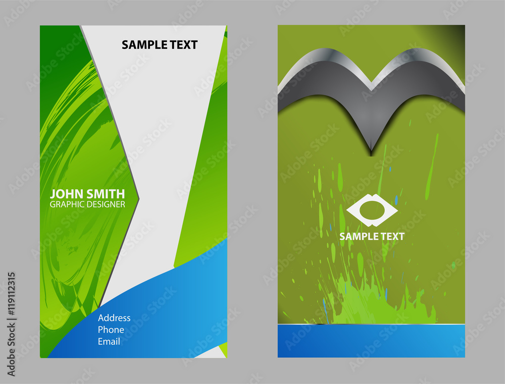 Fototapeta premium Flyer background vector illustration 
