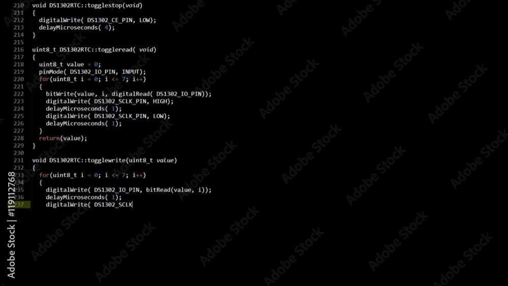 Process of C coding