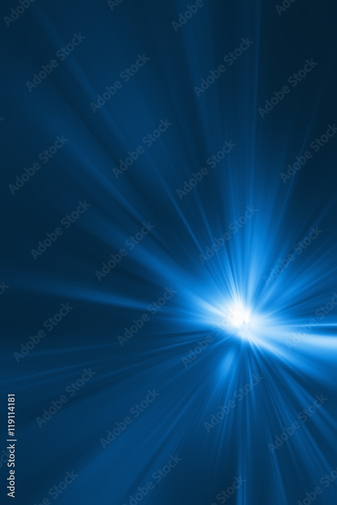 Blue Abstract Zoom background