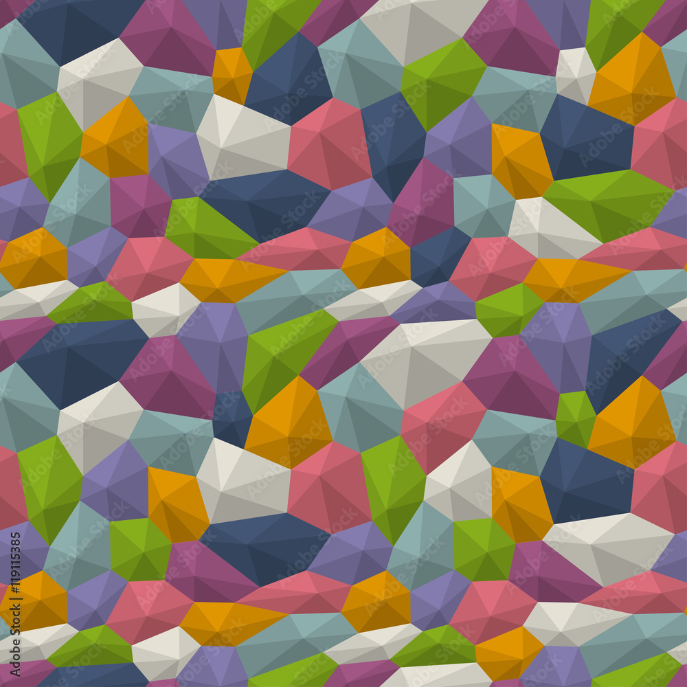 poly triangulated background