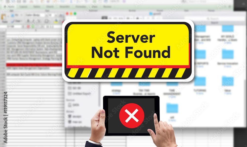 computer Server Not Found Error Inaccessible computer Server Not Found Error Inaccessible