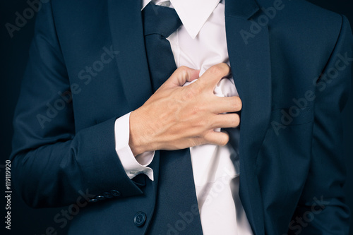 Businessman Has Chest Pain