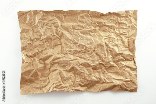 wrinkle craft paper with shadow for background