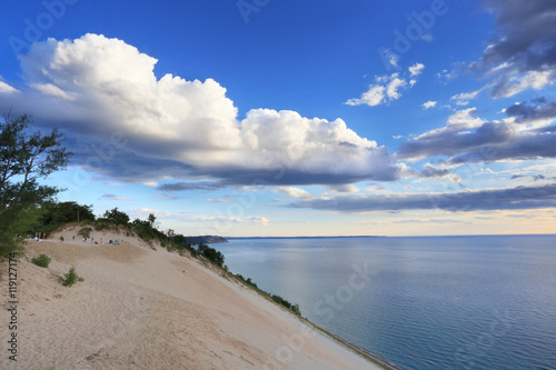 Fototapeta Naklejka Na Ścianę i Meble -  Lake Michigan Overlook