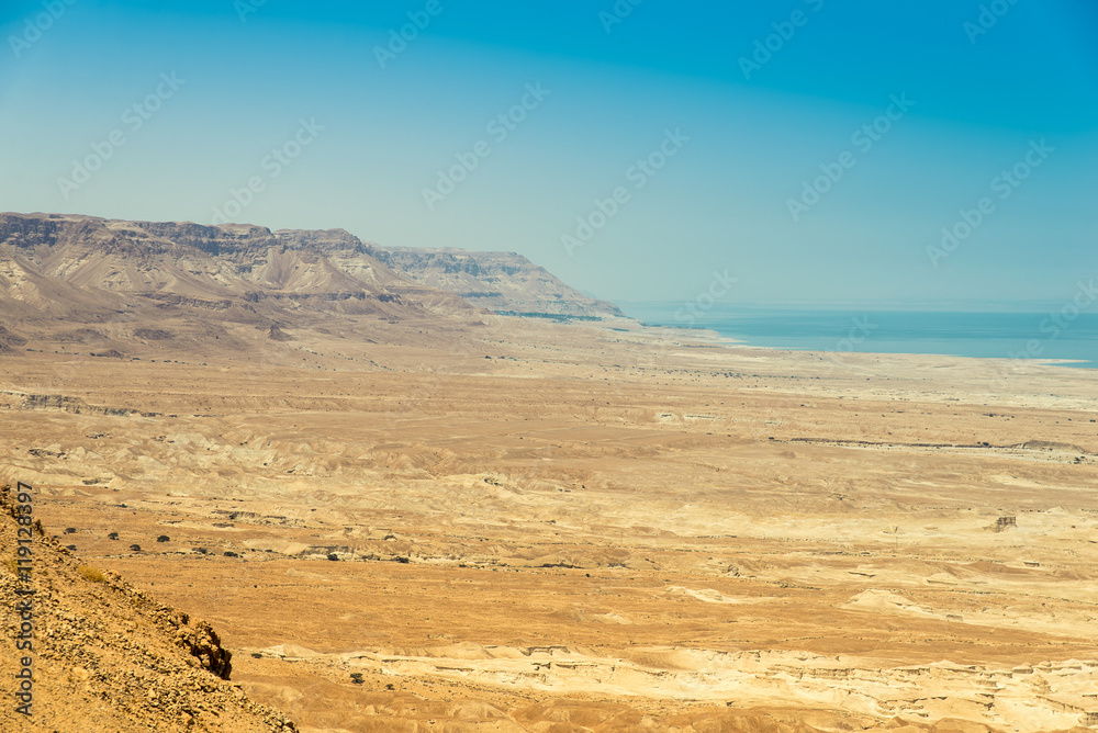 Top view from Masada 