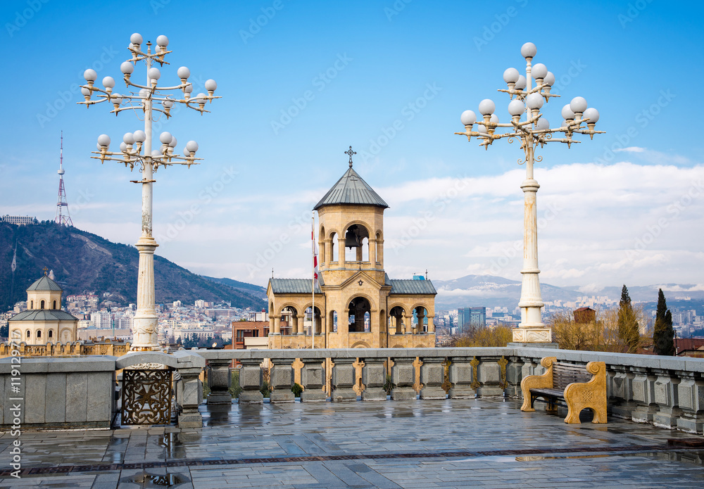 Obraz premium The Holy Trinity Cathedral 