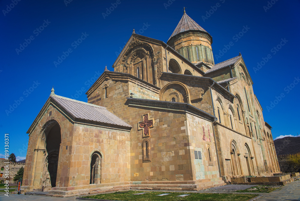 Svetitskhoveli Cathedral is a Georgian Orthodox 