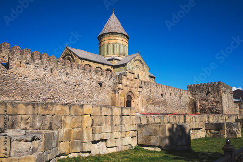 Svetitskhoveli Cathedral is a Georgian Orthodox 