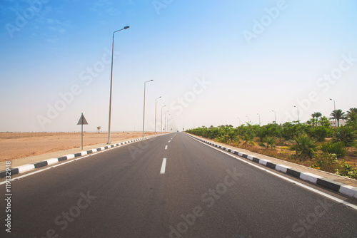 road in Egypt 