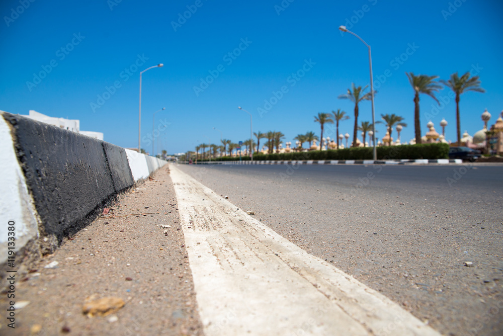 road in Egypt 