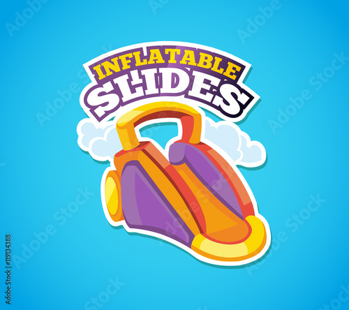 Vector illustration of summer labels