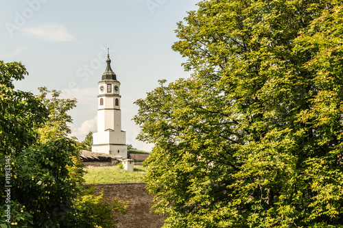 Belgrade, Serbia - July 29, 2014: The Kalemegdan fortress