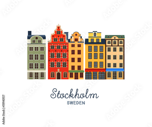 Gamla stan - Old Town of Stockholm, Sweden