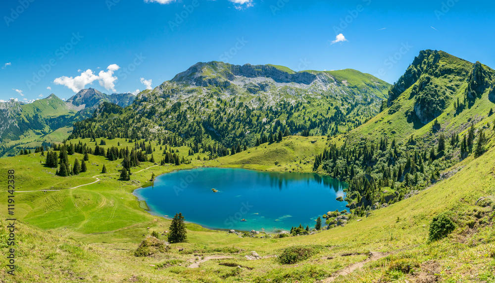 Seebergsee Panorama Seebergsee Panorama
