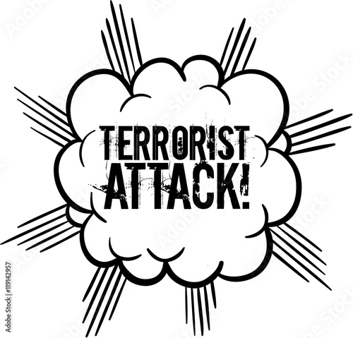 Terrorist attack symbol
