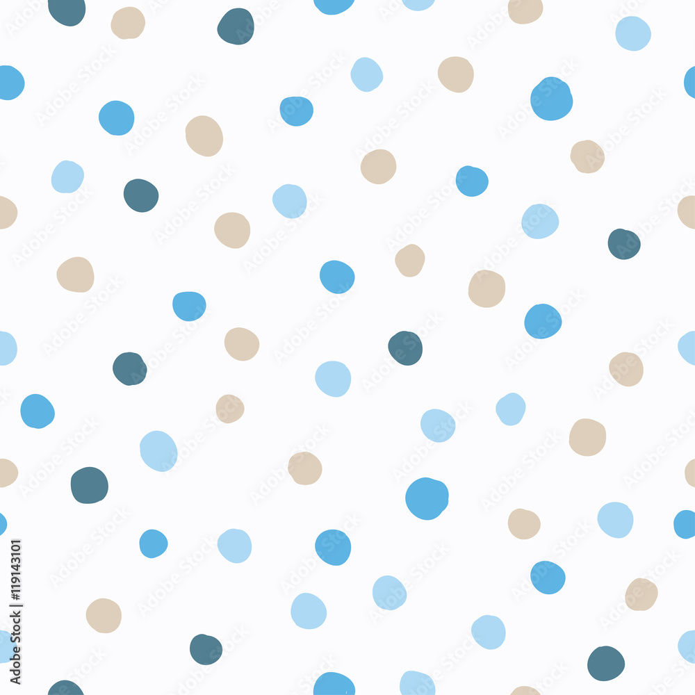 Seamless vector decorative background with polka dots. Print. Cloth design, wallpaper. Seamless vector decorative background with polka dots. Print. Cloth design, wallpaper.