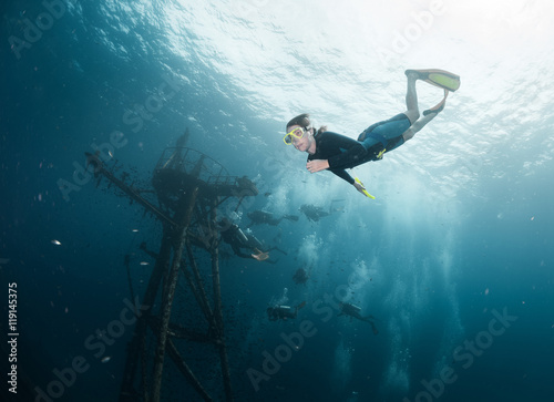 Wallpaper Mural Freediving Torontodigital.ca