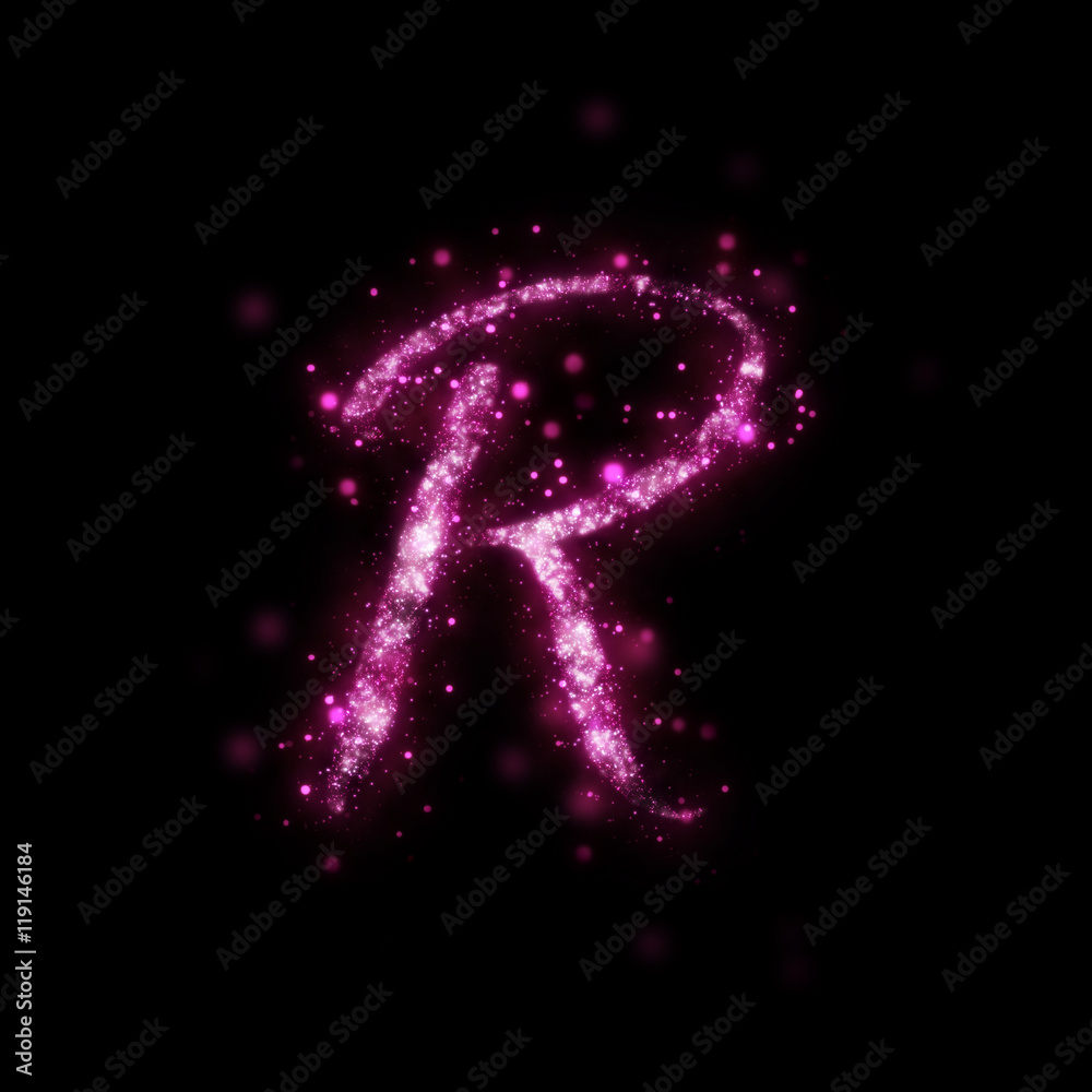 Sparkles Letter r Sparkles Letter r