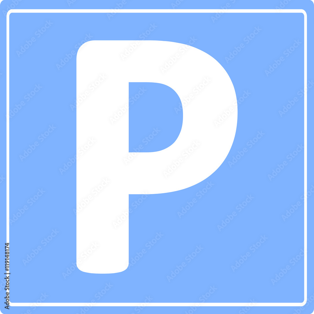 Parking sign