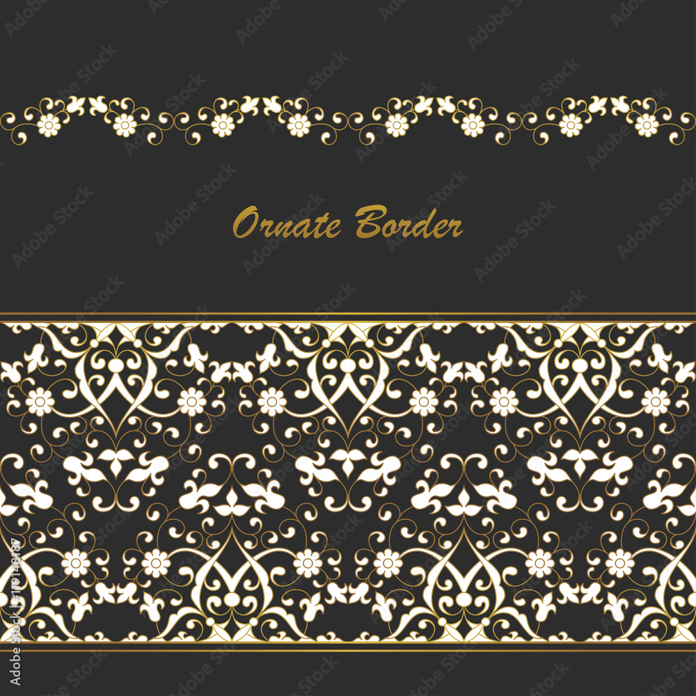 Vector decorative frame.