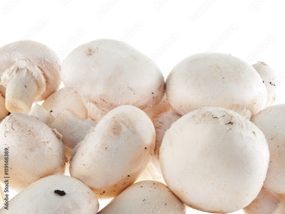 button mushrooms