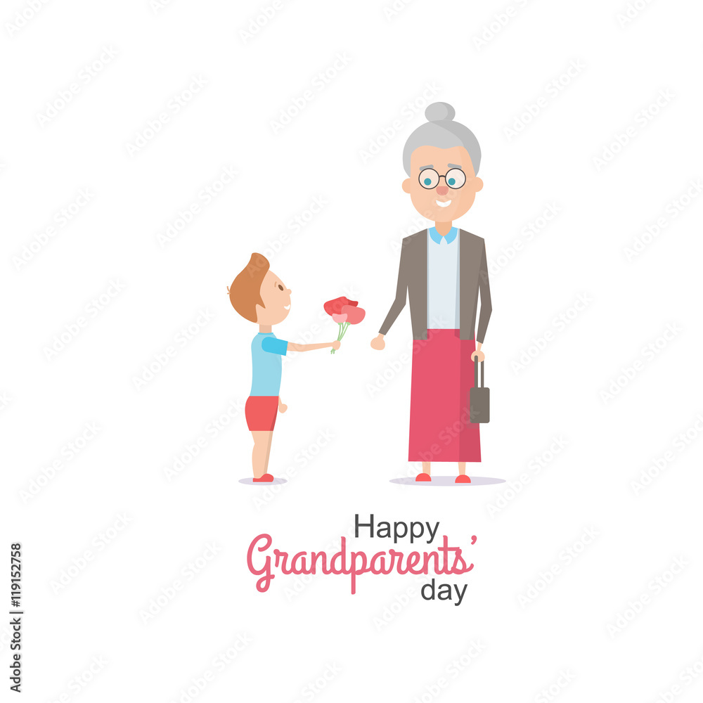 Grandparents Day Vector Grandparents Day Vector