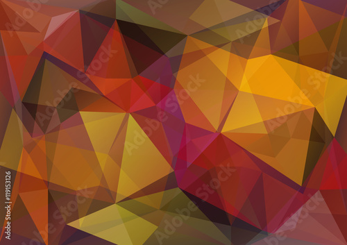 bright polygonal background