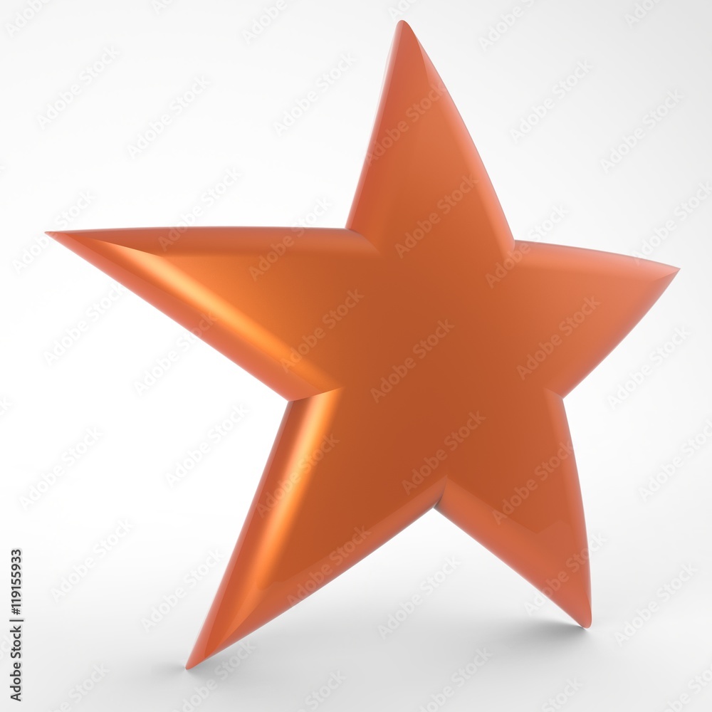 Happy Star. 3D illustration. 3D CG. High resolution. Happy Star. 3D illustration. 3D CG. High resolution.