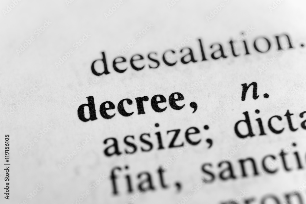 Decree Decree