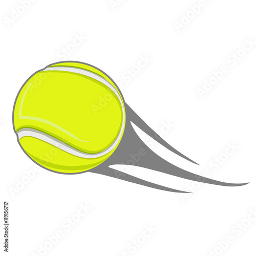 yellow tennis ball