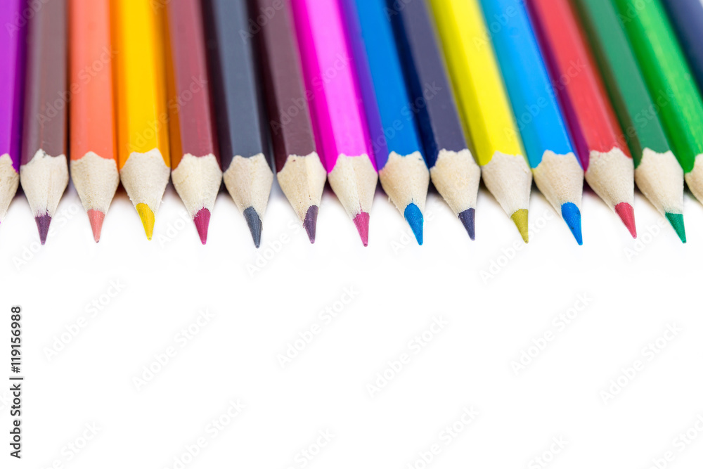 The color pencils. The color pencils.