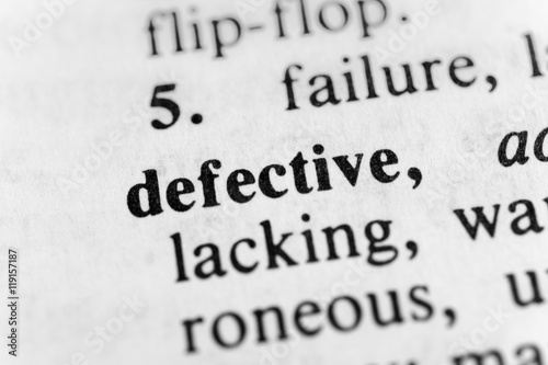 Defective
